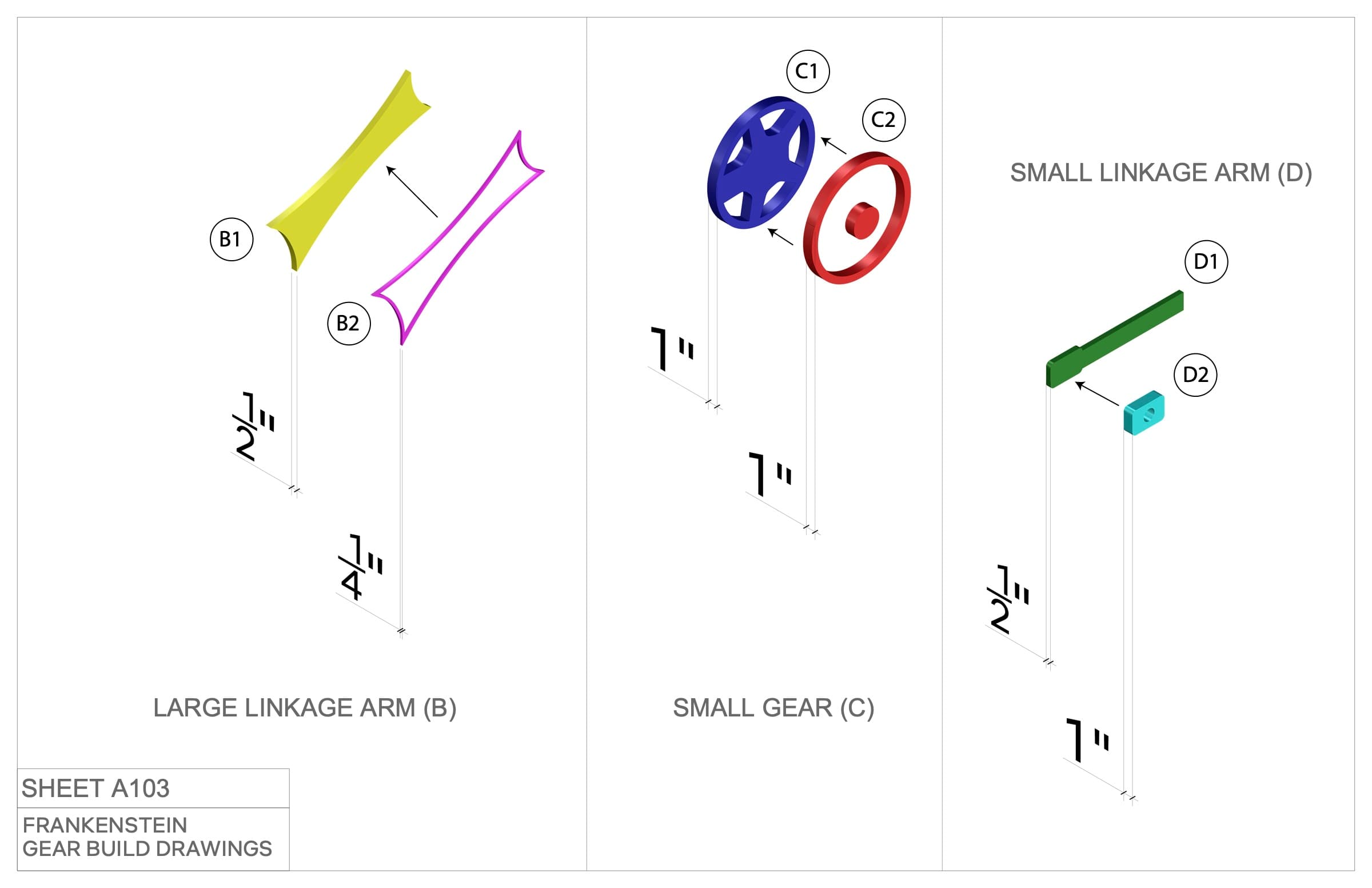Frankenstein — Plans & Construction 2