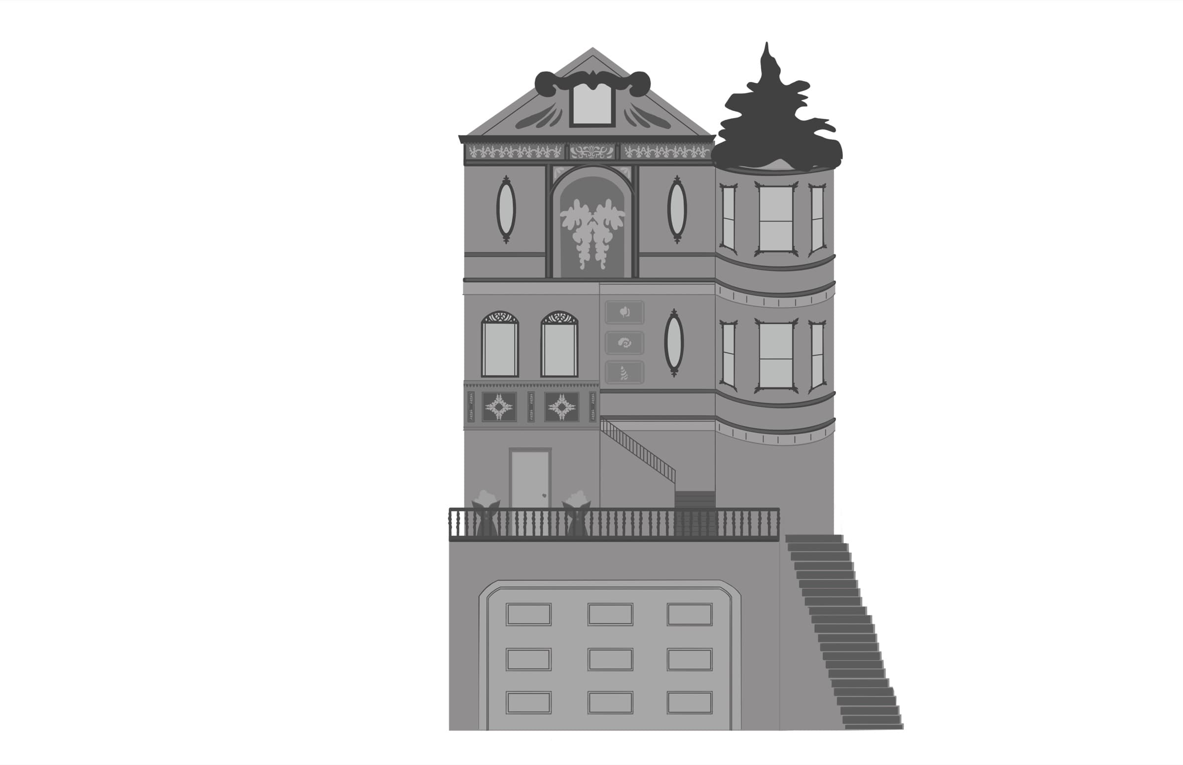 Victorian House — Studies 2