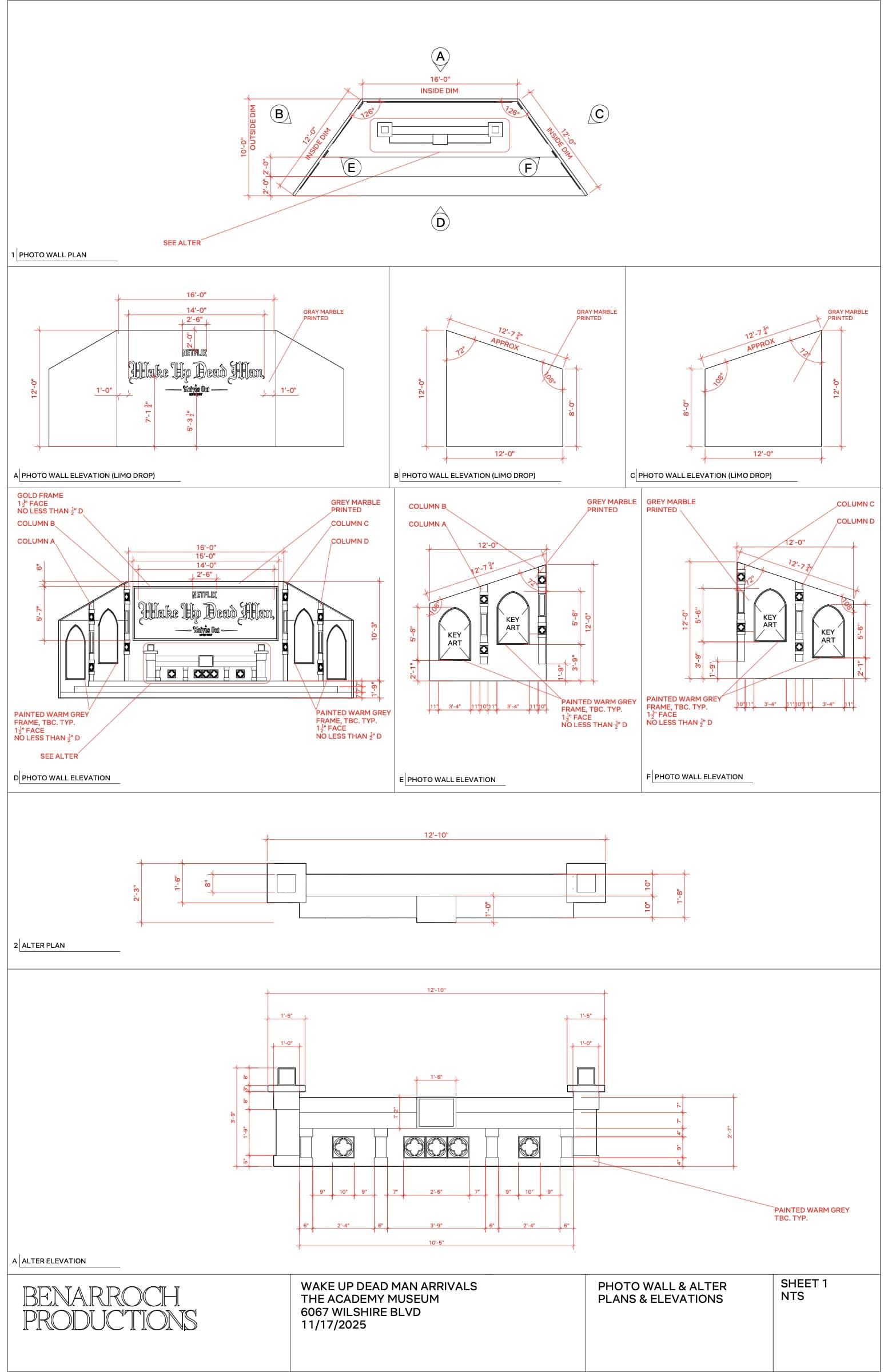 Wake Up Dead Man: A Knives Out Mystery — Plans & Construction 1
